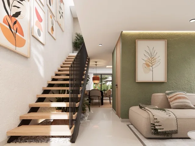 Acceso interior y lobby